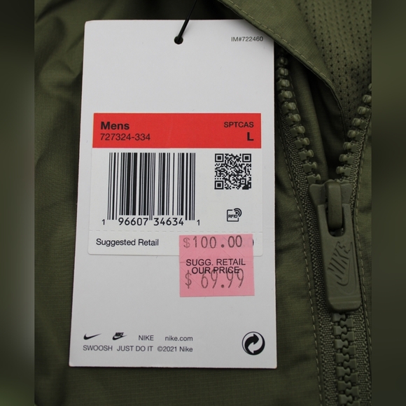 NWT Nike Men’s Track Suit Set Jacket & Joggers Size L - Picture 10 of 15